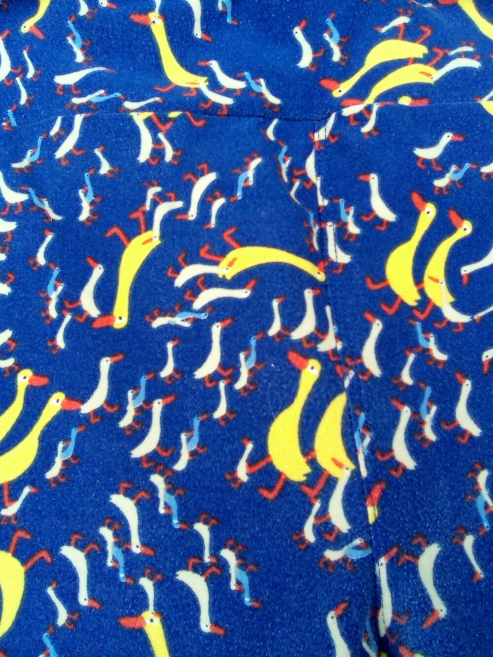 Lularoe Navy Leggings with Yellow Ducks